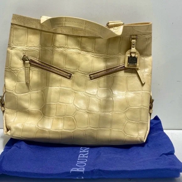 Dooney & Bourke Croc-Embossed Tote NWOT - Picture 3 of 9